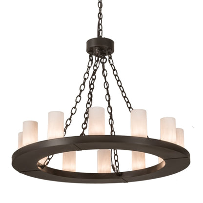 Meyda Tiffany Loxley 12 Light 36" Wide Ring Chandelier