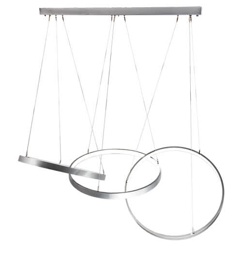 3 Light 72" Wide Linear Pendant