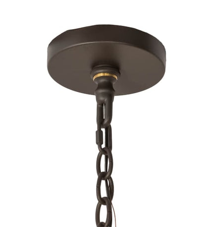 6 Light 42" Wide Taper Candle Pendant