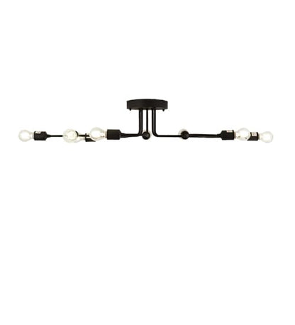PipeDream Alva 8 Light 44" Wide Semi-Flush Linear Ceiling Fixture