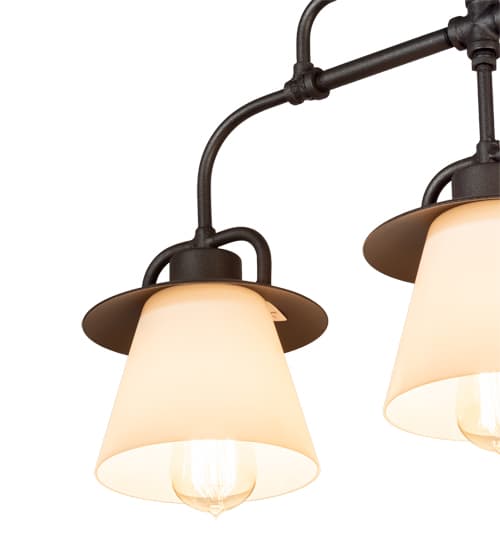 3 Light 24" Wide Linear Pendant