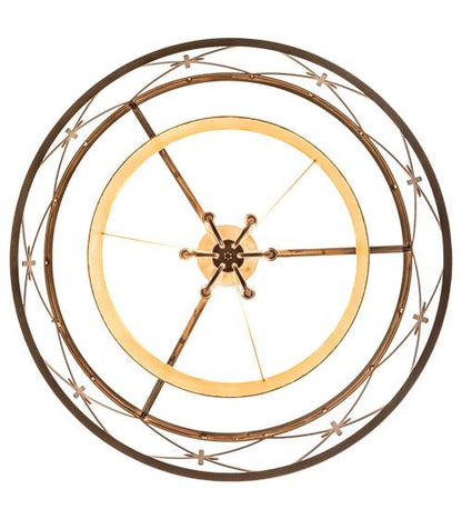 6 Light 36" Wide Pendant