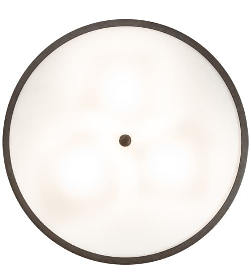 Nolan 3 Light 30" Wide Flush Mount Drum Ceiling Fixture