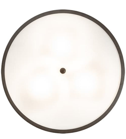 Nolan 3 Light 30" Wide Flush Mount Drum Ceiling Fixture