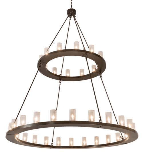 Loxley 36 Light 72" Wide Ring Chandelier