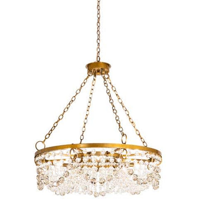 Sardinia 8 Light 36" Wide Crystal Ring Chandelier
