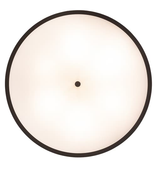 Cilindro Barnabas 6 Light 36" Wide Semi-Flush Drum Ceiling Fixture with Beige Textrene Shade - Timeless Bronze Finish
