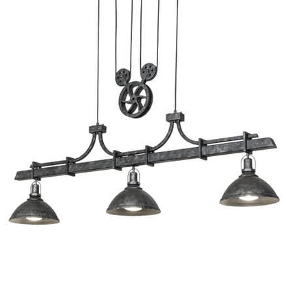 3 Light 67" Wide Linear Pendant