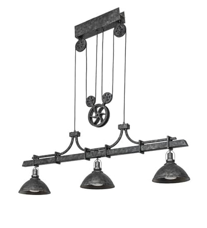 3 Light 67" Wide Linear Pendant