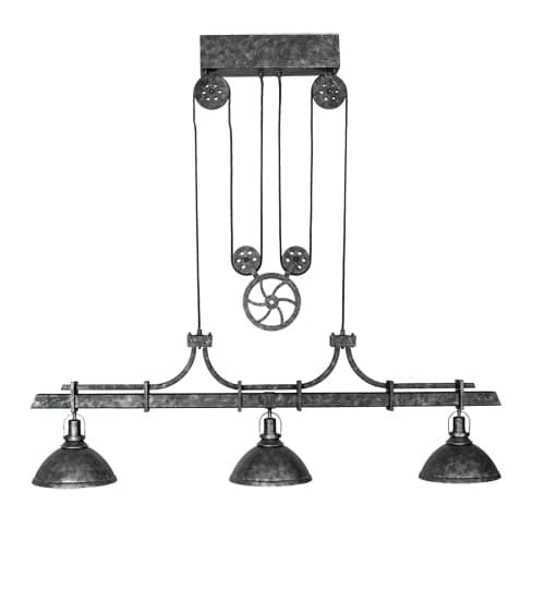 3 Light 67" Wide Linear Pendant