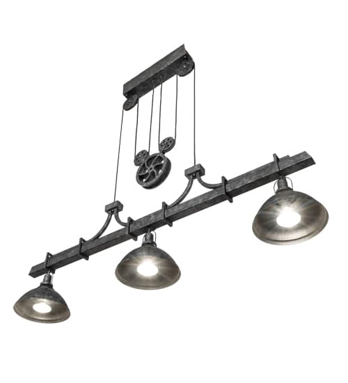3 Light 67" Wide Linear Pendant