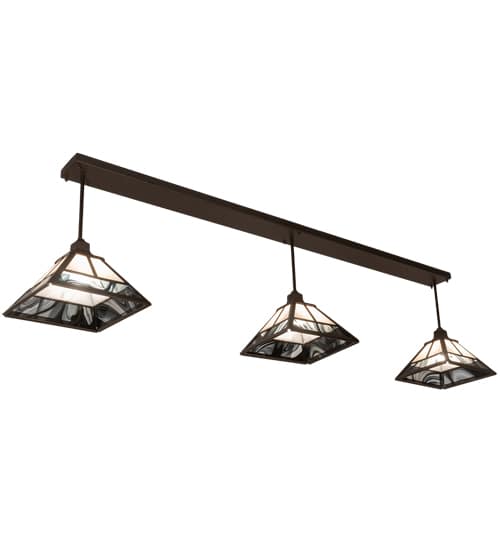 3 Light 84" Wide Linear Pendant