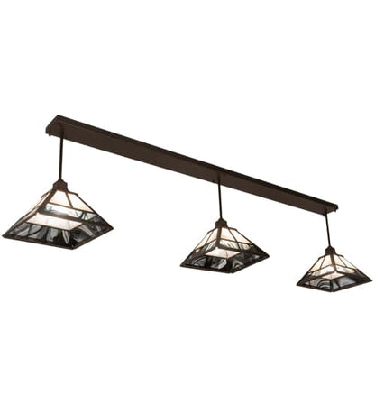 3 Light 84" Wide Linear Pendant