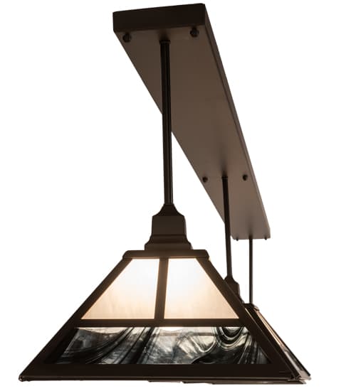 3 Light 84" Wide Linear Pendant