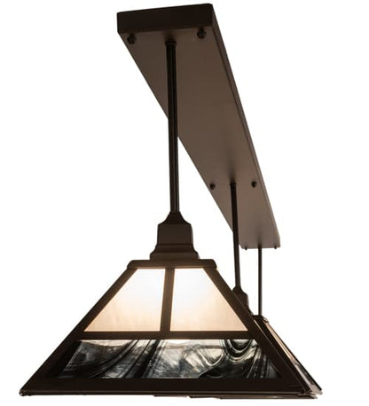 3 Light 84" Wide Linear Pendant