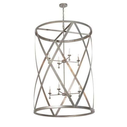 Meyda Tiffany 8 Light 42" Wide Taper Candle Pendant