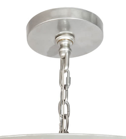 8 Light 42" Wide Taper Candle Pendant