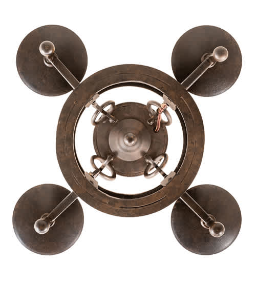 Lorenzo 4 Light 18" Wide Semi-Flush Ceiling Fixture