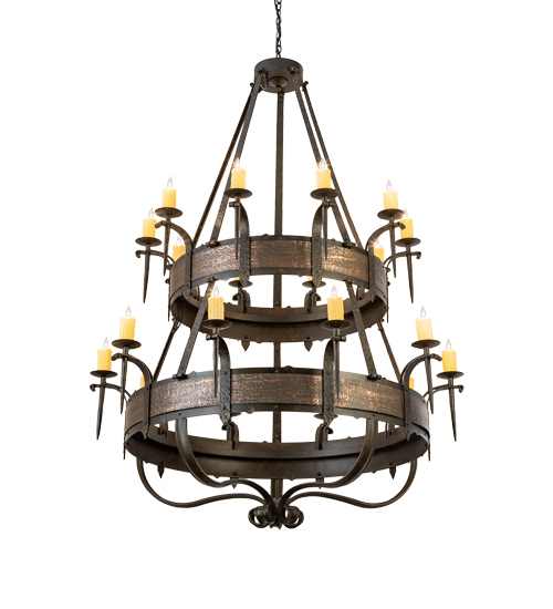 Costello 20 Light 56" Wide Taper Candle Style Chandelier