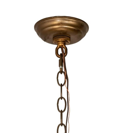 4 Light 34" Wide Abstract Pendant