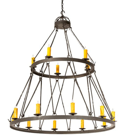 Lakeshore 15 Light 62" Wide Taper Candle Style Chandelier