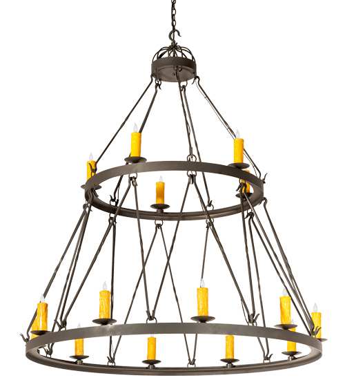 Lakeshore 15 Light 62" Wide Taper Candle Style Chandelier
