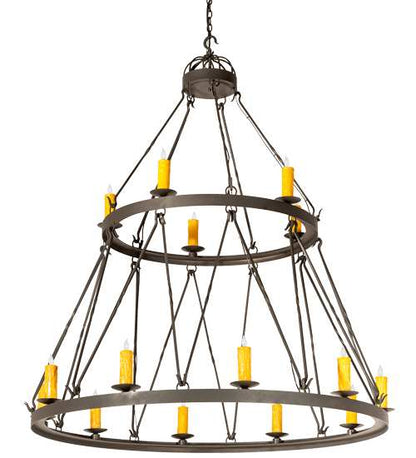 Lakeshore 15 Light 62" Wide Taper Candle Style Chandelier