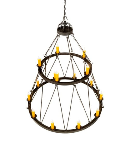 Lakeshore 15 Light 62" Wide Taper Candle Style Chandelier