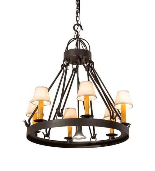 Lakeshore 6 Light 30" Wide Ring Chandelier