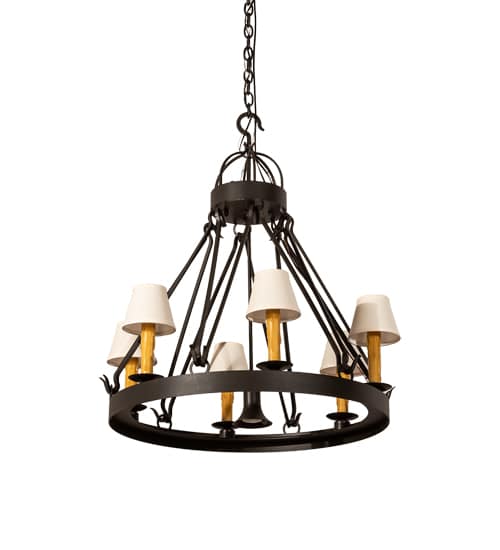 Lakeshore 6 Light 30" Wide Ring Chandelier