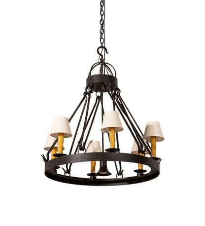 Lakeshore 6 Light 30" Wide Ring Chandelier