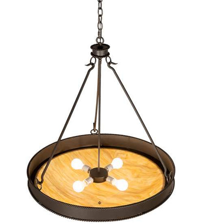 4 Light 30" Wide Pendant