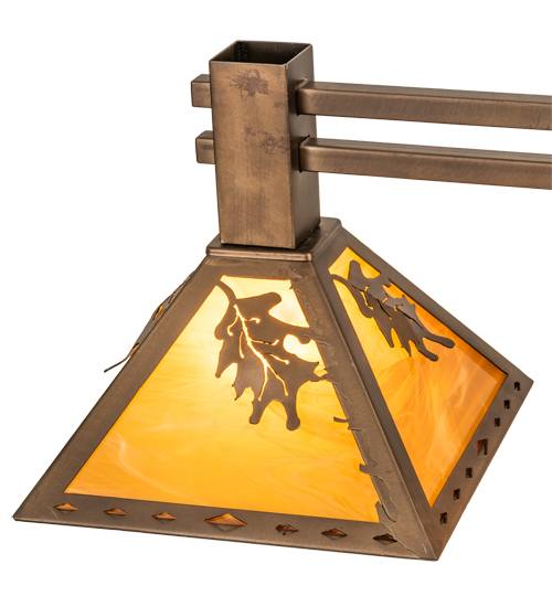 3 Light 45" Wide Linear Pendant