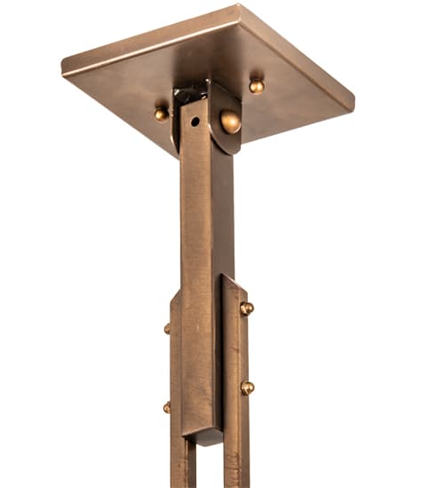 3 Light 45" Wide Linear Pendant