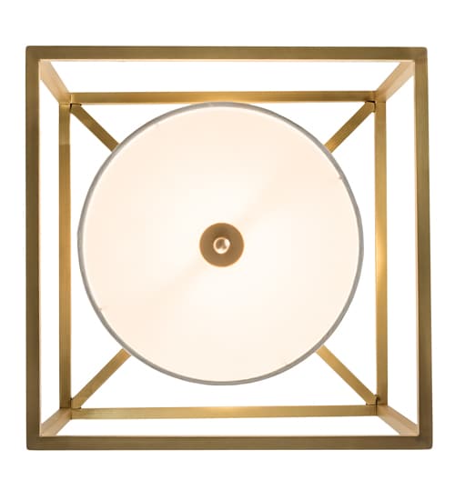 Kitzi Cilindro 20" Wide Semi-Flush Square Ceiling Fixture