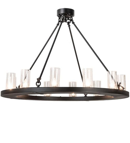 Loxley 12 Light 42" Wide Semi-Flush Ceiling Fixture