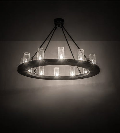 Loxley 12 Light 42" Wide Semi-Flush Ceiling Fixture