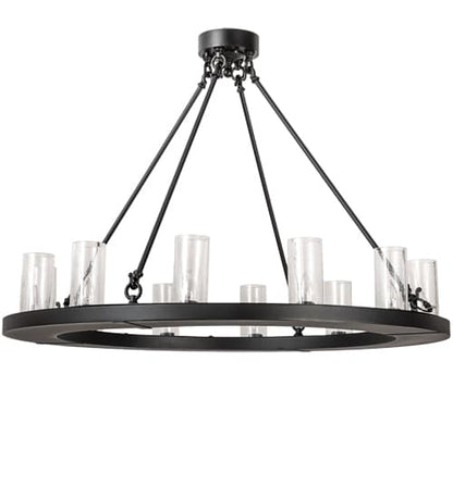 Loxley 12 Light 42" Wide Semi-Flush Ceiling Fixture