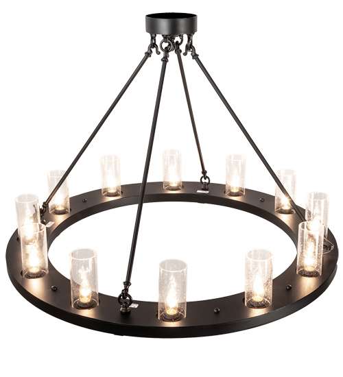 Loxley 12 Light 42" Wide Semi-Flush Ceiling Fixture