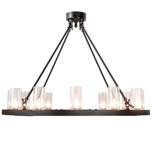 Loxley 12 Light 42" Wide Semi-Flush Ceiling Fixture