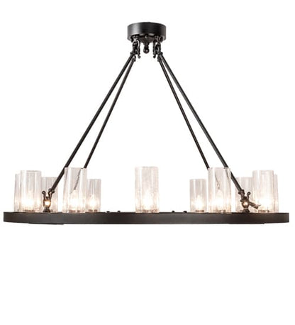 Loxley 12 Light 42" Wide Semi-Flush Ceiling Fixture