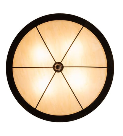 Dominga 4 Light 22" Wide Flush Mount Bowl Ceiling Fixture