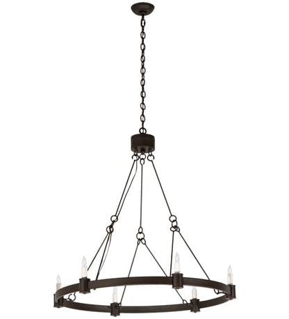 Kenosha 6 Light 36" Wide Taper Candle Style Chandelier