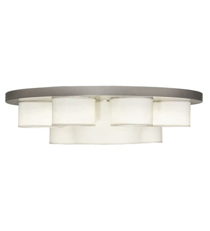 MSU Pawprints 48" Wide LED Flush Mount Ceiling Fixture
