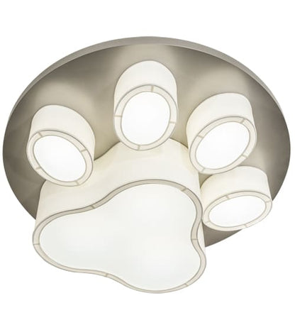 MSU Pawprints 48" Wide LED Flush Mount Ceiling Fixture