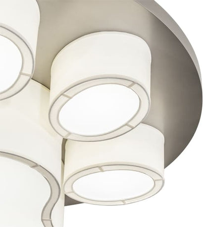 MSU Pawprints 48" Wide LED Flush Mount Ceiling Fixture