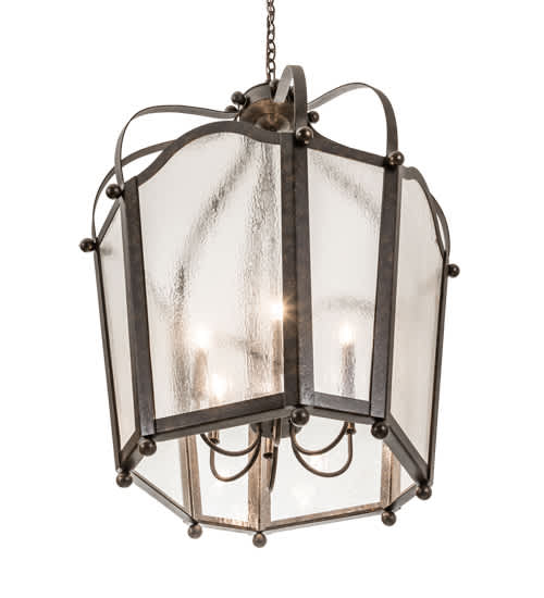 6 Light 33" Wide Pendant