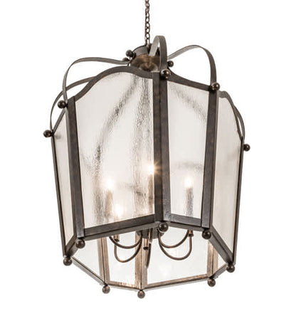 6 Light 33" Wide Pendant
