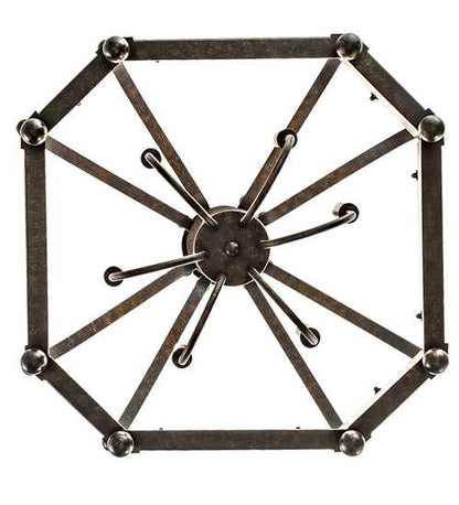6 Light 33" Wide Pendant