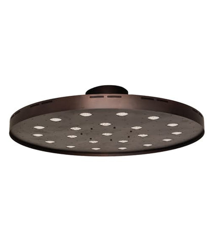 Cilindro Bulle 70" Wide LED Semi-Flush Waterfall Ceiling Fixture